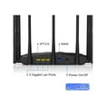 thumbnail image 2 of Tenda AC23 Smart WiFi Router - Dual Band Gigabit Wireless (up to 2033 Mbps) Internet Router for Home, Up to 1400 sq ft Coverage Parental Control Compatible with Alexa (AC2100), 2 of 5