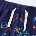 thumbnail image 5 of Nmmacb Toddler Kids Boys Girls Knit Shorts 2-8T Baby Summer Cotton Jogger Shorts Basketball Cartoon Shorts, 5 of 8