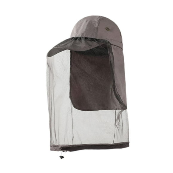 Sombrero para el sol DYNWAVEMX con solapa para el cuello Gris oscuro