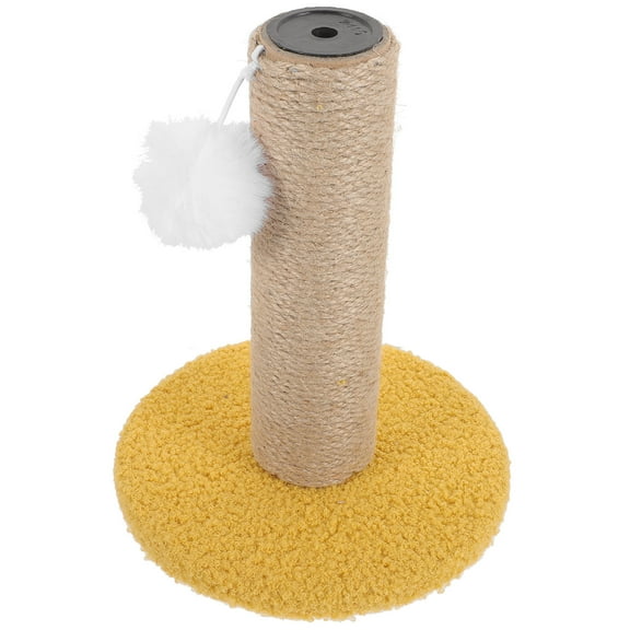 Supvox Scratching Post Indoor Kitten Yellow Paper Tube 1Set