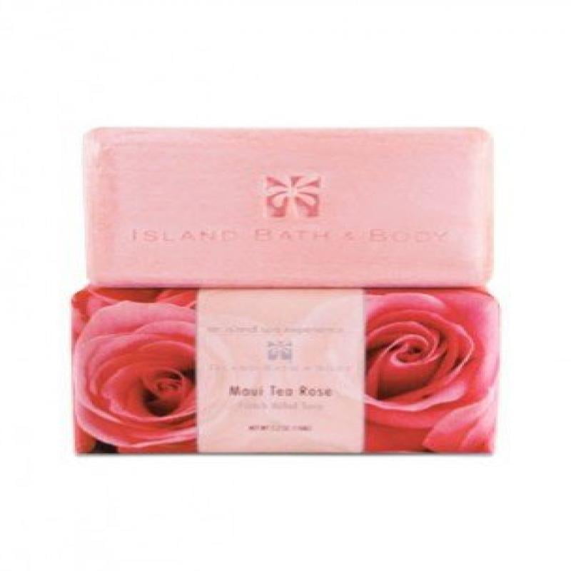 Island Bath & Body Maui Tea Rose FrenchMilled Soap 5.2 oz Walmart
