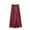 Wine, variant on Ashirexll Summer Skirts for Women, High Waisted Skirts for Women, Women's Summer A-line Pleated High Waist Skirt Plus Size Casual Elastic Waist Long Skirt