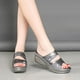 thumbnail image 1 of Sandalias de mujer con plataforma de cuña informales con punta abierta de verano a la moda para mujer Wmkox8yii  ytu2525, 1 of 9