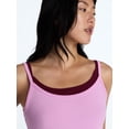 thumbnail image 4 of No Boundaries Sleepwear Double Cami, Women’s and Women’s Plus XXS-3X, 4 of 5