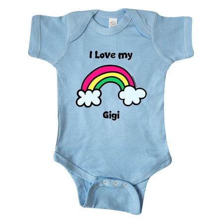 

Inktastic I Love my Gigi Gift Baby Boy or Baby Girl Bodysuit