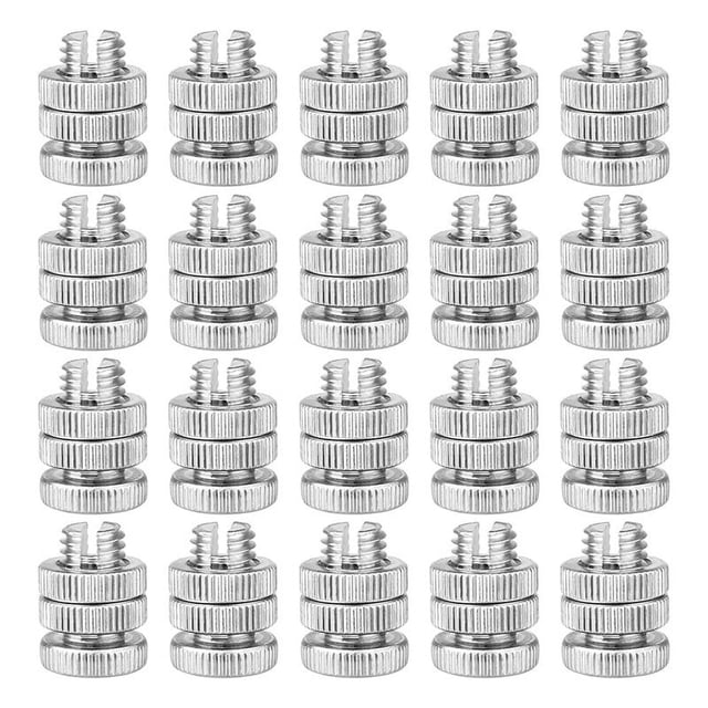 20 Pieces Split Bolt Joint Clamp Wire Connector Electrical Fence Connector Aluminium Alloy for Multiple Electric Fence