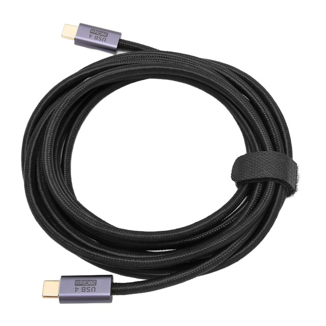 Cable De Extensión Tipo C, Cable De Datos USB4, Transmisión Rápida De 20 Gbps, Compatibilidad Con Plug And Play PD100W Para Tabletas OTVIAP 118,1 pulgadas