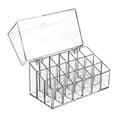 thumbnail image 3 of Estuche Para Ligaduras Ahorro De Espacio Transparente Portátil Con Tapa 18 Rejillas Pequeas, 3 of 8