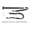 thumbnail image 5 of Dog Bicycle Traction Belt Ropes Handheld Nylon Traction Belt Rope Leash Pet Walk Jogging Keeper Hand Free Stretchable Walky Pets Collar, 5 of 5