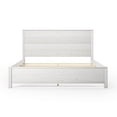 thumbnail image 4 of Camaflexi King Size Baja Bed Frame, Solid Wood, Rustic Shabby Finish, 4 of 8