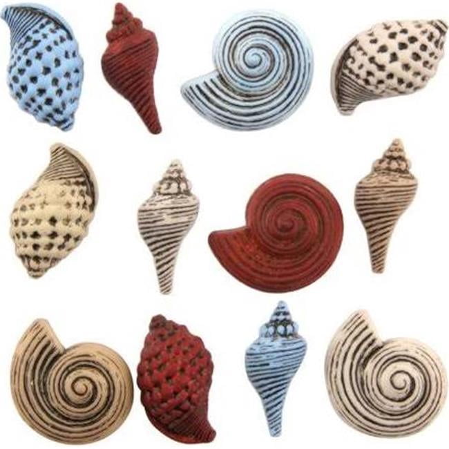 Button Theme Pack-Seashells - Walmart.com