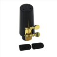 thumbnail image 3 of 6X Plastico Saxofon Boquilla con Metal Cap Hebilla Boquilla Parches Almohadillas Negro, 3 of 5