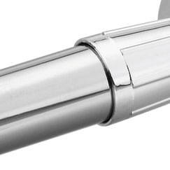 Moen 2-10155SS Donner 0.015 in. Thick Csi Shower Rod in Stainless Steel