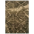 thumbnail image 3 of Florence Danika Taupe Wool Area Rug 5x7 Hand Tufted Transitional Design, 3 of 3
