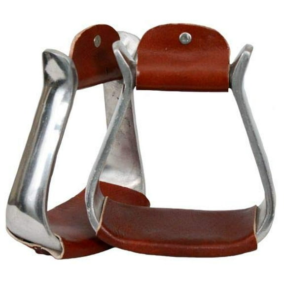 Showman Aluminum Western Stirrups