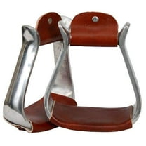 Showman Aluminum Western Stirrups