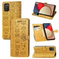 thumbnail image 1 of Funda Cartera FOXDOCK para Samsung Galaxy A02S , Flip PU con Relieve de Gatos y Perros, Tarjetero y Soporte, 1 of 6