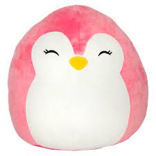 Kellytoy Squishmallow Piper Pink Penguin 7" Soft Plush - Walmart.com ...
