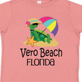 thumbnail image 4 of Inktastic Vero Beach Fl Vacation Girls Toddler T-Shirt, 4 of 5