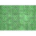 thumbnail image 1 of Ahgly Company Indoor Rectangle Abstract Emerald Green Modern Area Rugs, 5' x 7', 1 of 4