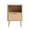 Oak-1 Drawer, variant on Ktaxon Nightstand with Charging Station, End Table Wooden Bedside Table Large Capacity Easy to Assemble, Wood