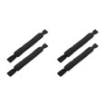 thumbnail image 4 of Kenally Paquete de 2 asas para reposacabezas de automóvil, portátiles, internas, desmontables, lavables, protección para asientos, Negro 2piezas, 4 of 6