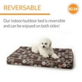thumbnail image 5 of K&H Pet Products Superior Orthopedic Indoor/Outdoor Bed Brown/Paw Small 27 X 36 X 4 Inches, 5 of 10