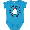thumbnail image 3 of Inktastic Live Love Chickens Boys or Girls Baby Bodysuit, 3 of 5