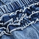 thumbnail image 5 of Body De Bebé, Conjunto De Canastilla, Mono Sin Mangas Para Niñas Pequeñas, Mono Vaquero Con Estampado De Arcoíris, Diadema, Conjunto De 2 Uds Azul Odeerbi LM103-258, 5 of 9