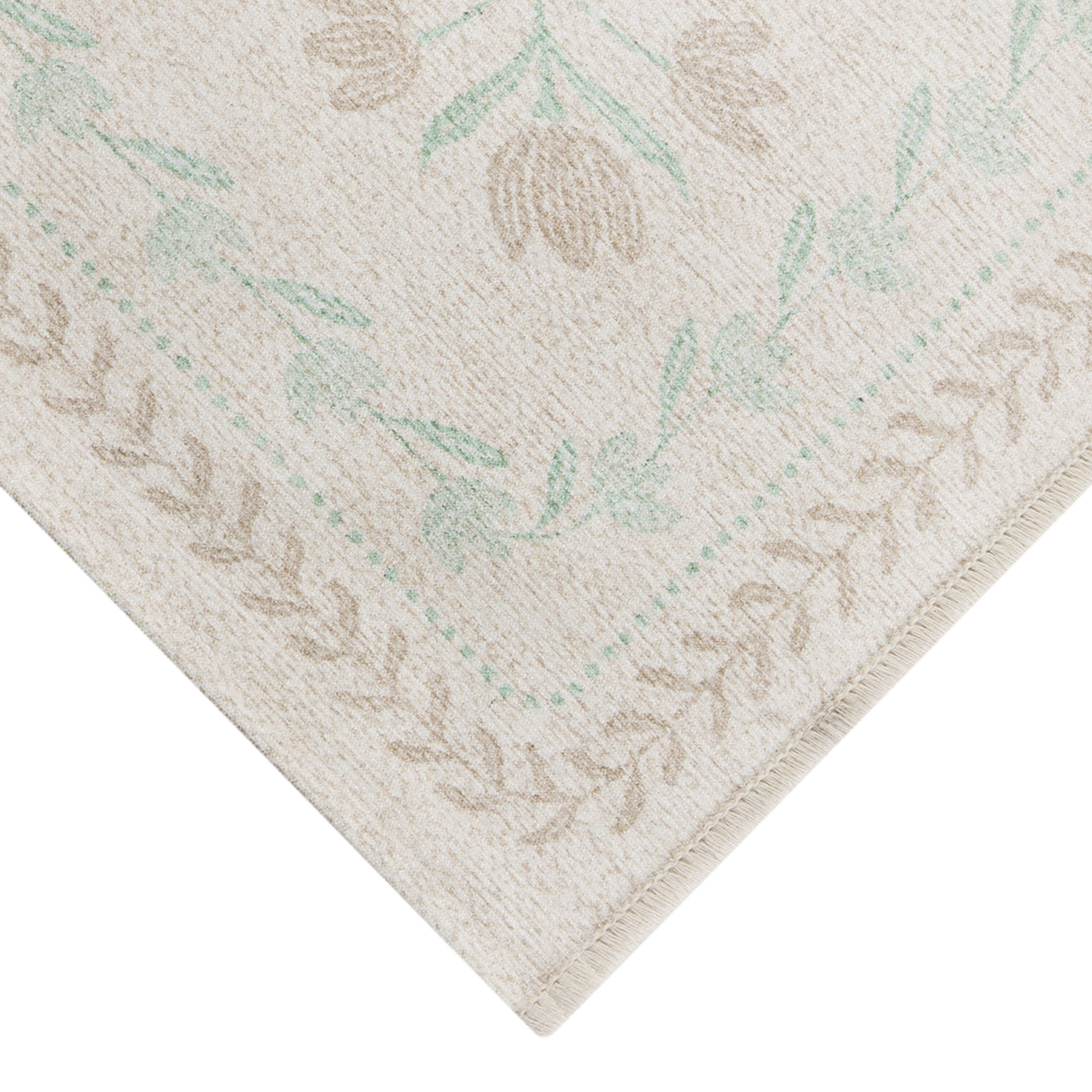 Better Homes & Gardens Neutral Soliel Floral 5' x 8' Area Rug for Living Room or Bedroom