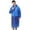 Blue, variant on EVC Unisex Thick Transparent Outdoor Travel Raincoat Fashion Adult Rain Gear