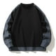 thumbnail image 1 of pstuiky camisetas de manga larga para hombre, Sudadera deportiva holgada de manga larga sin capucha de color liso para hombre camisetas de hombre xxxl, 1 of 4