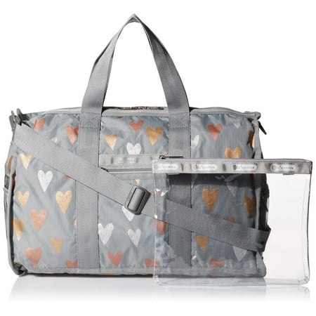Lesportsac Gym Duffel Glimmer Hearts
