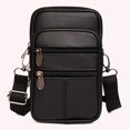 thumbnail image 1 of Bolsa De Pecho Riñoneras informales para hombre, Bolsas cruzados de piel de vaca ajustables, portátiles para viajes de negocios Ndcxsfigh Para Estrenar, 1 of 3