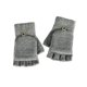 thumbnail image 2 of Soidarity Manoplas sin dedos para hombre y mujer, guantes con tapa, táctil de Handy Winter Warm Ciclismo gris, 2 of 6