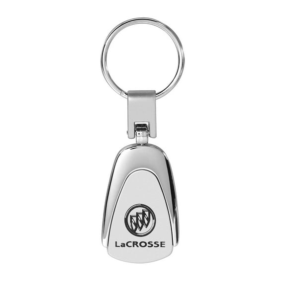 Buick LaCrosse Chrome Metal Tear Drop Auto Key Chain