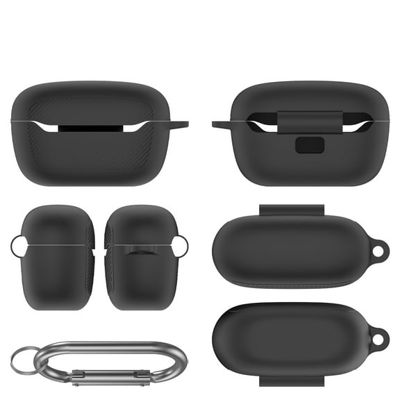 Silicone Protective Case For JBL Endurance Race 2 Headphones Shockproof Silicone Case Cover with Keychain