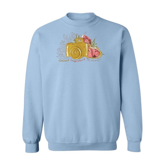Collect Memories, Camera Design Sweatshirt Women -Image by Shutterstock, Female XX-Large