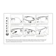 thumbnail image 5 of Mantra Pickleball Sunglasses with Interchangeable Lenses - Matte Black, 5 of 5