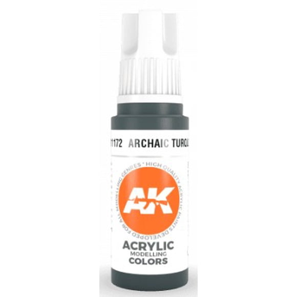 Archaic Turquoise Acrylic Paint 17ml Bottle
