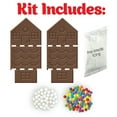 thumbnail image 3 of Swiss Miss Chocolate Flavored Build It Yourself Cookie Mini House Kit, 7 oz, Contains Wheat, Eggs, Soy, Milk, 3 of 13