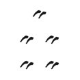thumbnail image 1 of Jumpingount Anteojos Punta antideslizante Empuñaduras para orejas Silicona Orejas portátiles Gancho Gafas Cómodas Fijación deportiva Soporte para gafas Type2 NO2 Jumpingount CBP007453, 1 of 4
