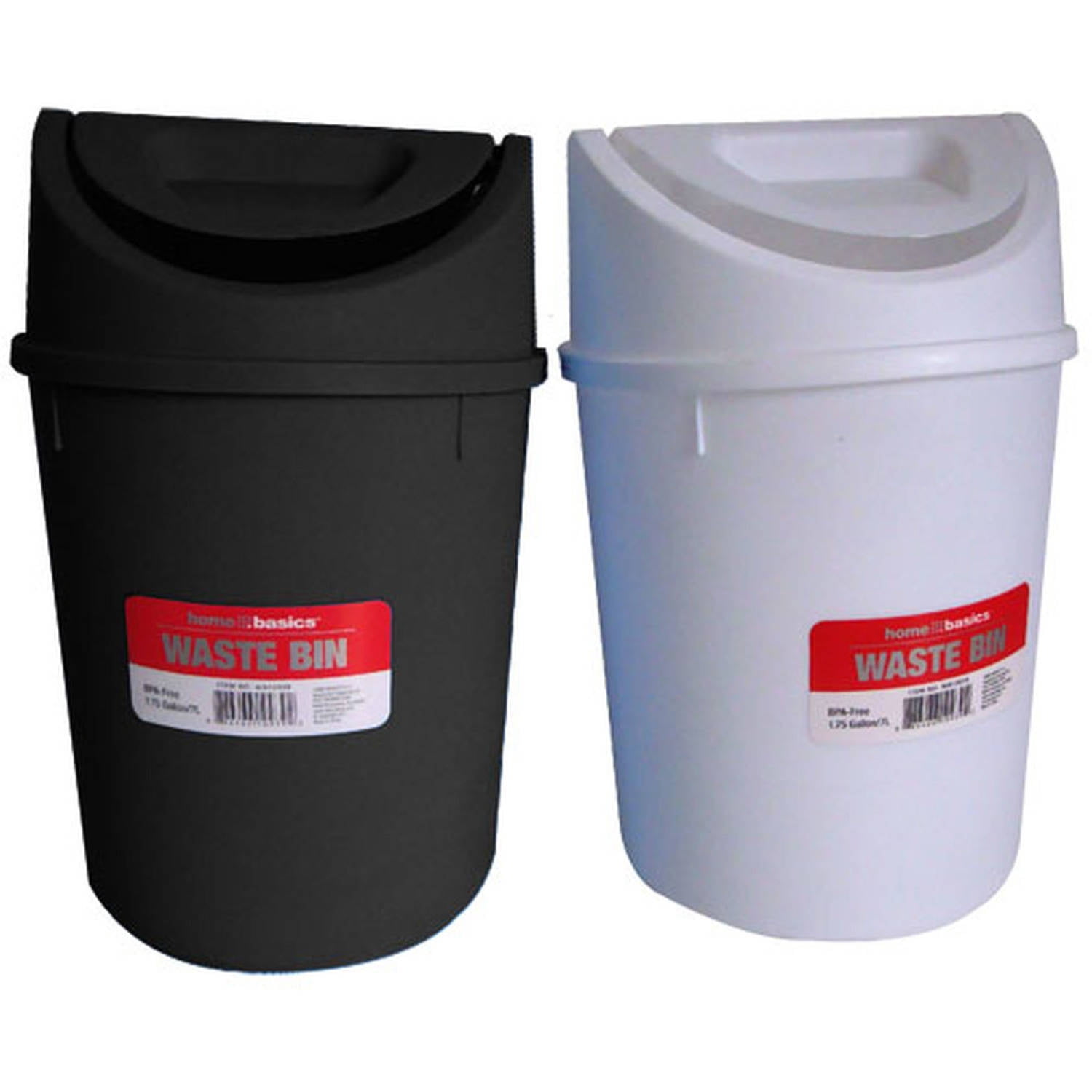 Home Basics Plastic 7 L Waste Bin