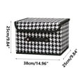 thumbnail image 4 of Clothes Storage Box, Foldable Fabric Drawer Bin, Wardrobe Organizer with Zipper, Home Closet Storage Solution, Portable Collapsible Container, 4 of 7