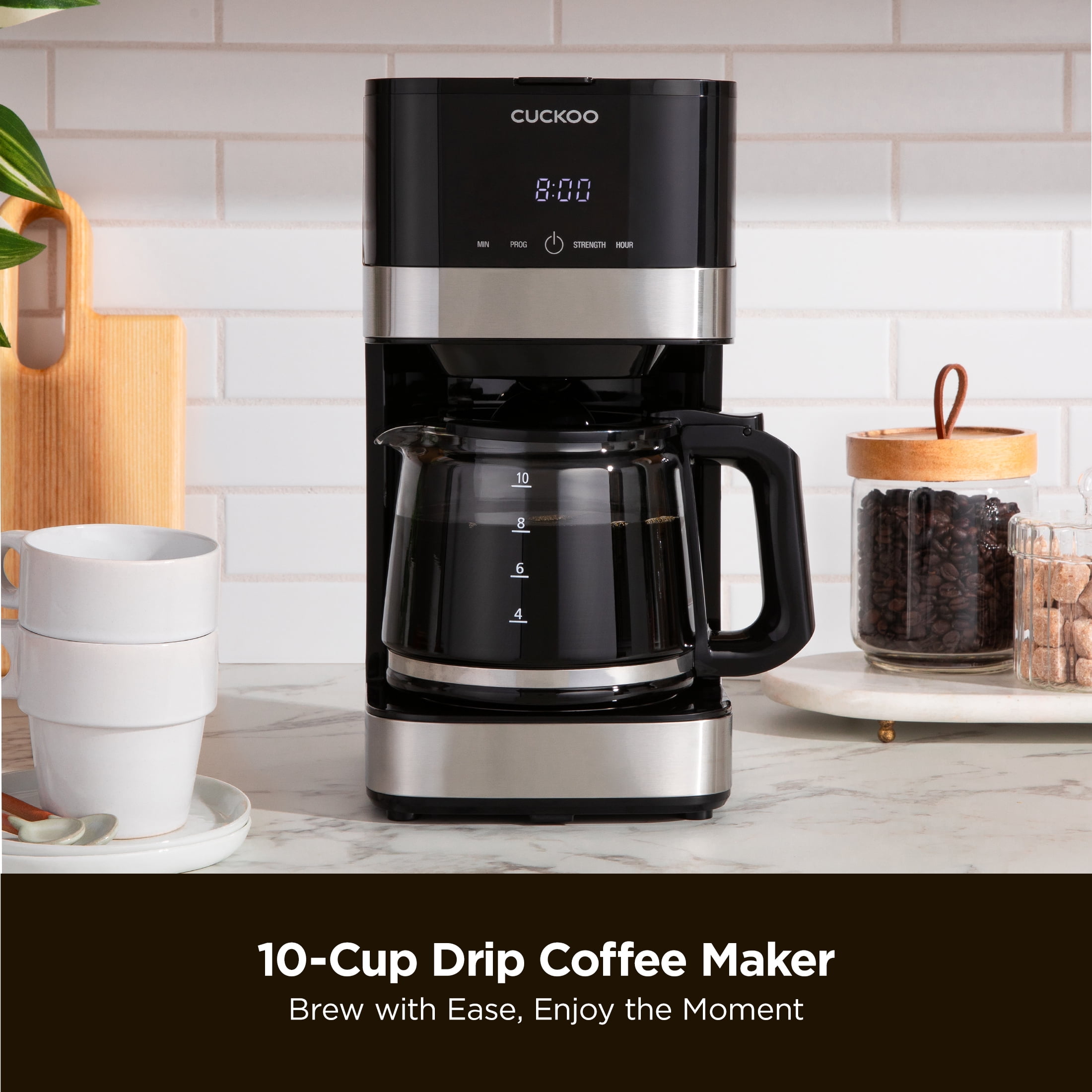 CUCKOO Classic Drip Coffee Maker 10 Cup