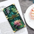 thumbnail image 6 of FKBRCL4U Compatible with Samsung Galaxy A13 Case, Colourful Dragonfly Pink Lily Pads Luxury Golden Decoration for Girl Women Soft TPU Shockproof Protective Hard PC Back, 6 of 7