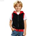 thumbnail image 2 of Liyamei Kids Zip Up Sleeveless Vest for Fall Casual Outerwear Layering Size 11-12 Years, 2 of 6