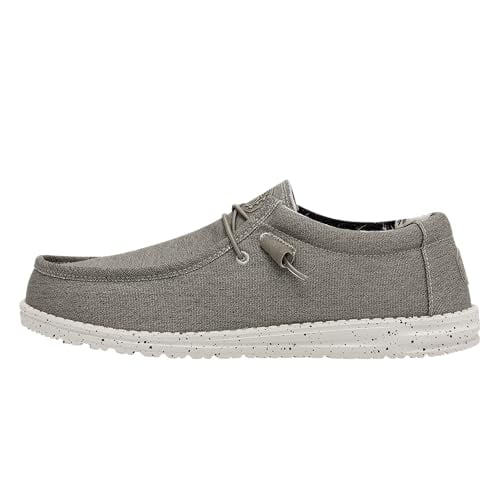 Hey Dude Wally Stretch Sox Shoes Mens 12 M  Beige Slip On Comfort Casual Mens Hey Dude Wally Sox Beige Casual Shoe - Walmart.com main image 4
