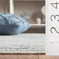 thumbnail image 5 of SAFAVIEH Antique Patina Cherlyn Distressed Polyester Area Rug, Gray/Blue, 9' x 11'6", 5 of 8