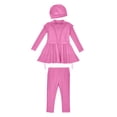 thumbnail image 2 of JTieacloth Swimsuit Girls 3 Piece Full Cover Hijab Arabic Swimwear Sunsuit Beachwear Top Pants Cap ,Sizes 3-4 Years, 2 of 6